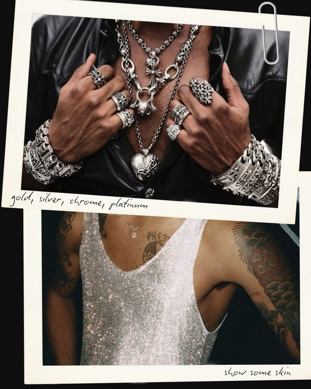 Precious Metals lookbook, look 4