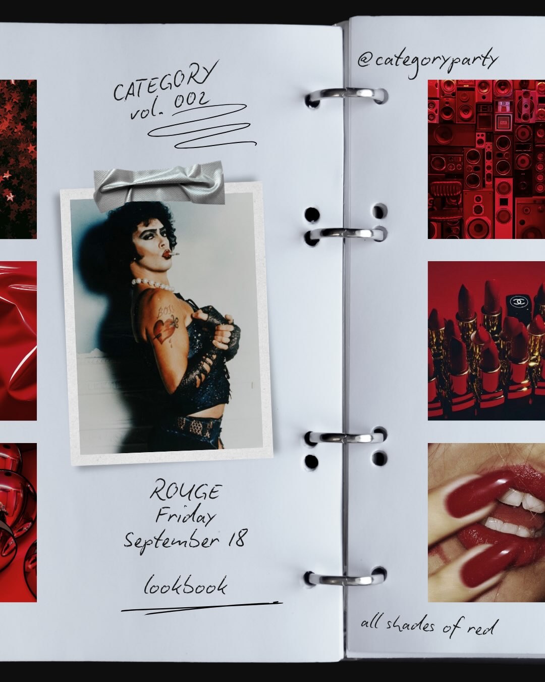 Rouge lookbook, look 1